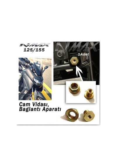 Yamaha Nmax 125/155 2021-2023 Cam Bağlantı Somun Seti