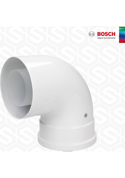Bosch Uyumlu Azb910 60/100 Yoğuşmalı Kombi İlave Dirsek - 90°