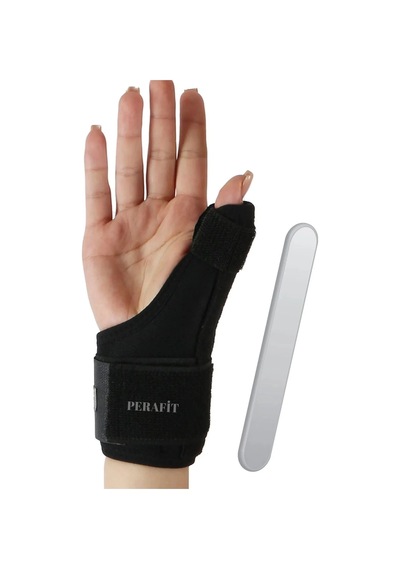 Baş Parmak Ve Bilek Destekli El Bilekliği Metal Atel De Quarvein 5 Termojelli Paket
