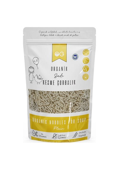 OG natural Organik Sade Kesme Çorbalık 200 Gr +6ay