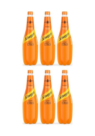 Schweppes Mandalina Aromalı Gazlı İçecek 6 x 1 L