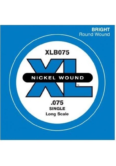 D'addario Xlb075 Xl Nickel Wound Bas Gitar Tek Teli 0.075 İnç