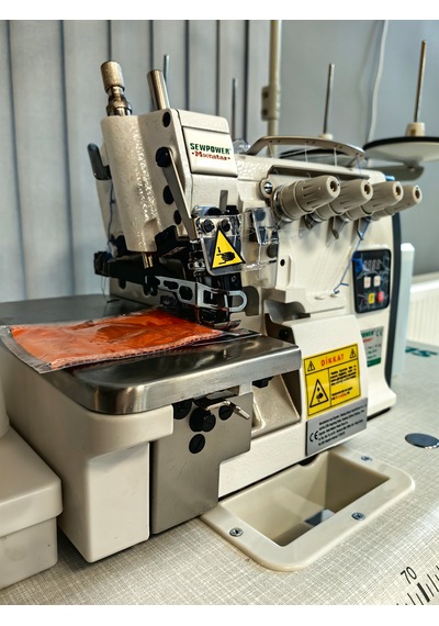 Mekanik Overlok Dikiş Makinesi 3-4 İplik / Sp-700d-4 Beyaz