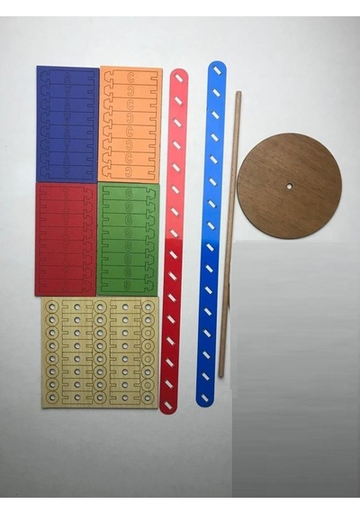 Modeli Eğitici Ahşap Seti 30cm