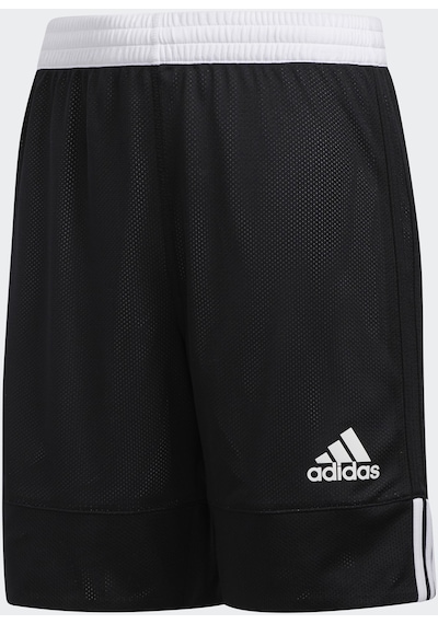 Adidas 3g Speed Çift Taraflı Çocuk Siyah Şort Dx6379 Siyah