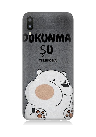 Samsung Galaxy M10 Uyumlu Telefonuma Dokunma Desenli Silikon Kılıf