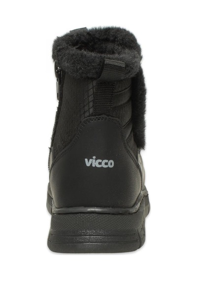 Vicco 946.p25k432 Nagoya Patik Siyah-beyaz Çocuk Bot Siyah-beyaz
