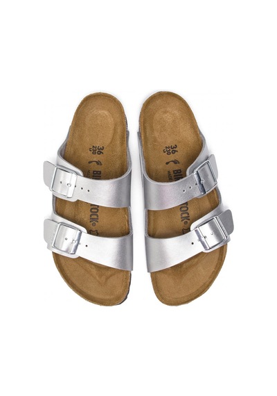 Terlik Kadın 1012283 Birkenstock Arızona Bf Sılver Null Gümüş Terlik Kadın 1012283 Birkenstock Arızona Bf Sılver Null Gümüş