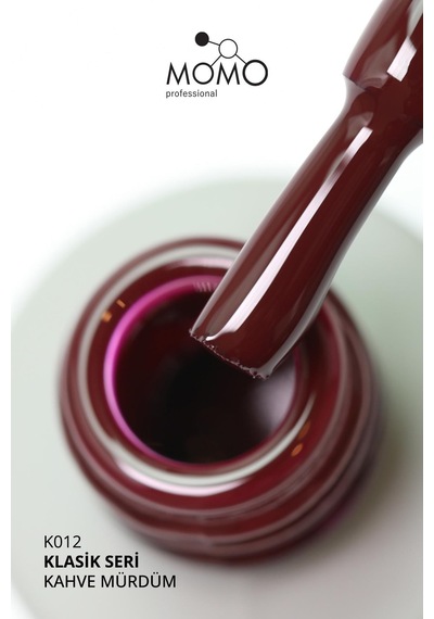 Momo Professional Kalıcı Oje K012 Burgundy 14 Ml