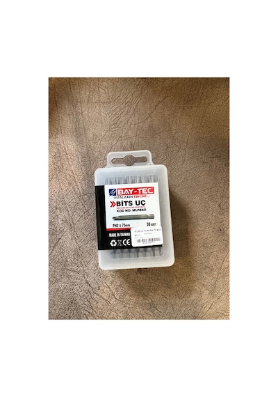 Uç Yıldız Matkap Ucu Vidalama Ph2 X 75 Mm Uzun Boy 7.5 Cm 3 Adet
