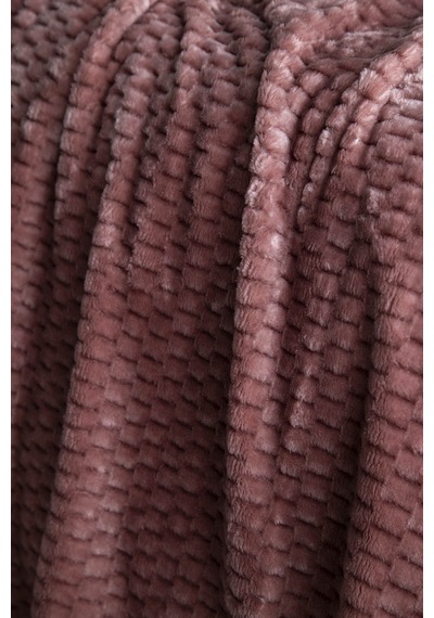 Çift Kişilik Trusty Pembe Jakar Desen Battaniye 200x220 Cm Pembe