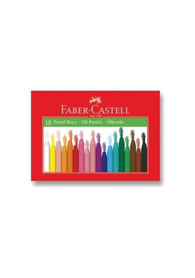 Faber-castell 18'li Pastel Boya Renkli Çizim Malzemesi Sanatçılar İçin