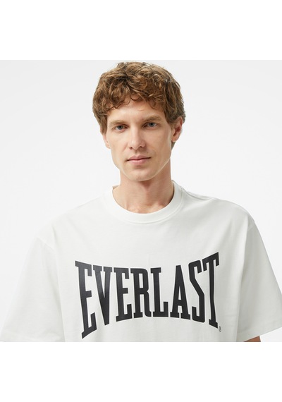 Everlast Ever Classics Comfort Logo Erkek Beyaz T-shirt Tm0045 Beyaz