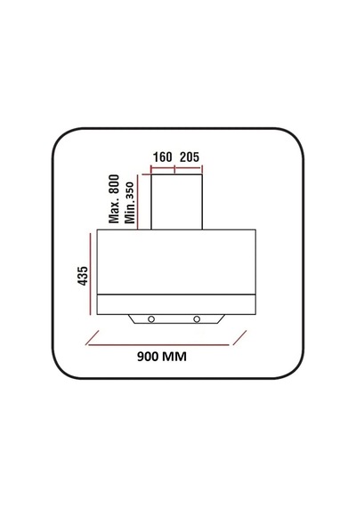 Alveus GLS 640 - Bindesit Siyah Ankastre Set