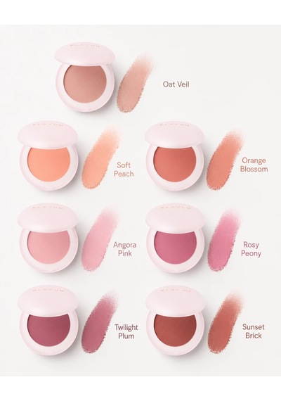 Klavuu Urban Pearlsation Natural Powder Blusher 6 Twilight Plum - İnci Tozu İçeren Allık
