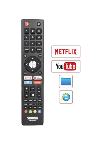 Strong Netflix - Youtube Tuşlu Lcd Led Tv Android Kumanda