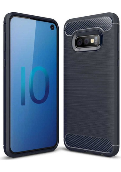 Galaxy S10e Kılıf Zore Room Silikon Kapak Lacivert
