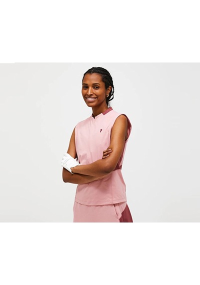 Peak Performance W Mountaın Breath Sl Polo Kadın Günlük Tişört G80812020t Pembe
