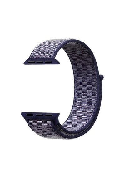 Microsonic Apple Uyumlu  Watch SE 2022 40 MM Hasırlı Kordon Woven Sport Loop