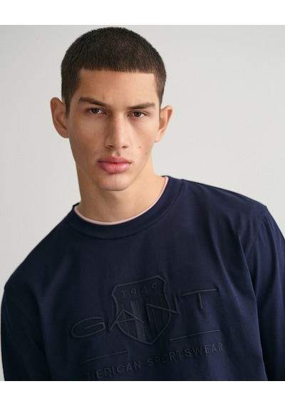 Gant Erkek Sweatshırt 2004041-433 2004041-433 Lacivert Lacivert