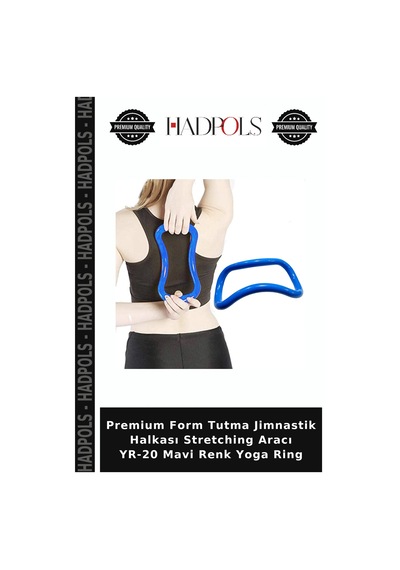 Premium Form Tutma Jimnastik Halkası Stretching Aracı Yr-20 Mavi Renk Yoga Ring
