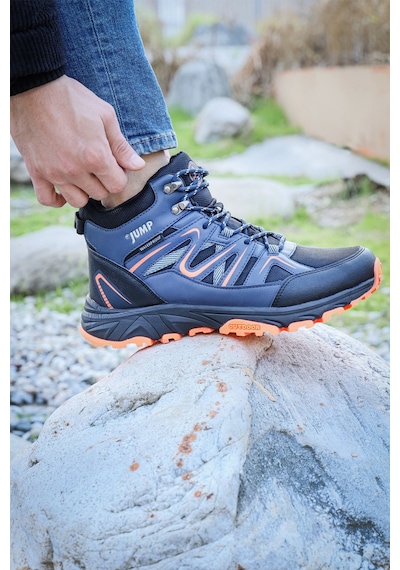 Jump 28682 Lacivert - Siyah Erkek Su Geçirmez Outdoor Bot Spor Ayakkabı
