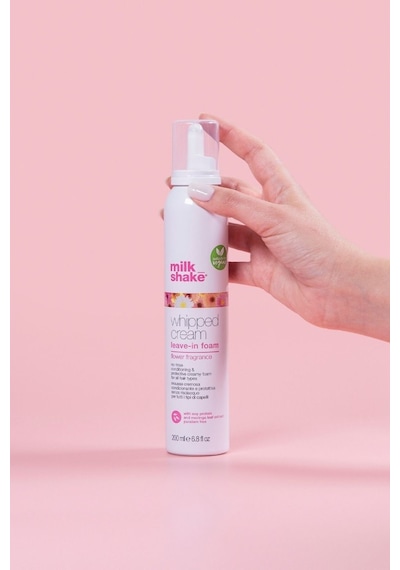 Milk Shake Whipped Cream Flower Çiçek Esanslı Vegan Durulanmayan Bakım Köpüğü 200 Ml