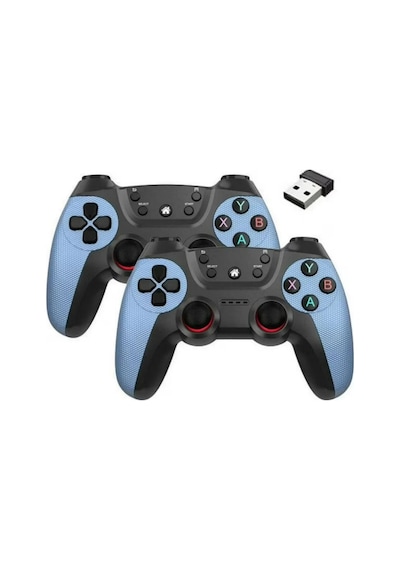 Joystick Gamepad Çiftli Tv Pc Oyun Konsolu 2.4g Gamepad Joystick