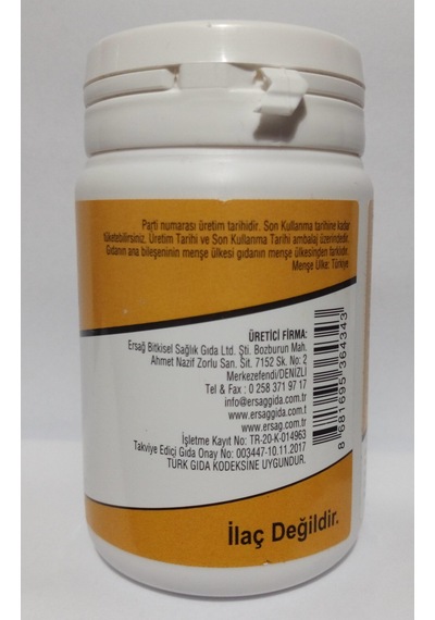 Ersağ B Vitamin Kompleksi Gıda Takviyesi. B 12 Vitamini