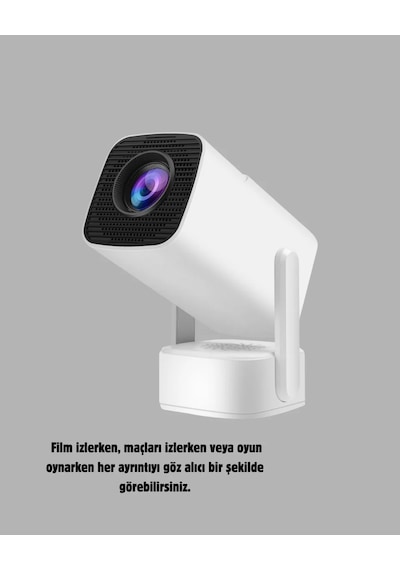 Hd 720p Projeksiyon Cihazı Geniş Ekran 10.000 Saat Ampul Ömrü Ev Sineması Deneyimi