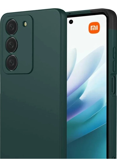 Newface Xiaomi Redmi 15 4g First Silikon - Koyu Yeşil