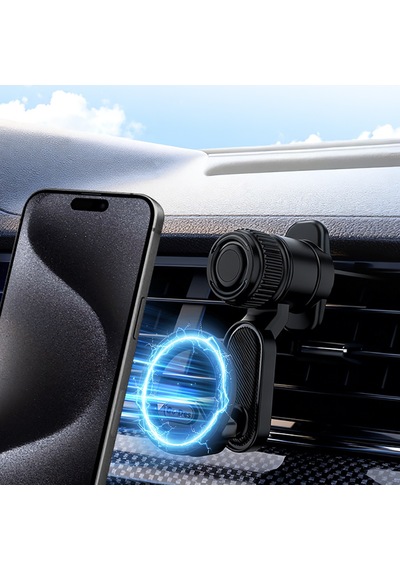 Go Des Gd-hd272 Havalandırma Tasarım Magnetik Araç Telefon Tutucu Siyah