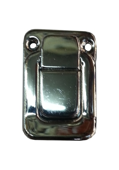 Yaylı Bavul Kilidi - 32x48mm, Nikel, 100 Adet