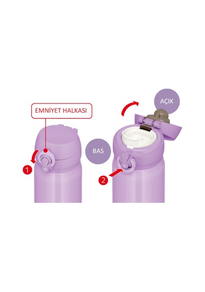 Thermos Jnl-350 Ultralight Mug Termos 0,35l - Lavender Açık Mavi