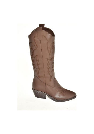Fox Shoes T404401209 Kahverengi Kovboy Model Kadın Çizme Kahverengi-suni Deri Kahverengi Fox Shoes T404401209 Kahverengi Kovboy Model Kadın Çizme Kahverengi-suni Deri Kahverengi