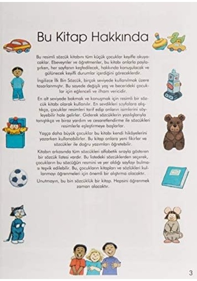 Resimlerle İngilizce İlk 1000 Sözcük