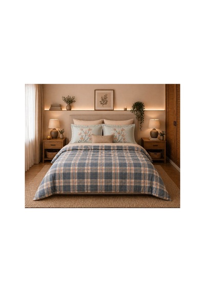 Çift Kişilik Nevresim Takımı 200x220 Cm Çok Renkli Çok Renkli