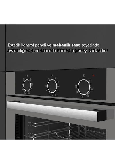 Simfer 8222 Ank. QS Büyük Pop-up 9 Fonk Gri Cam Power Turbo