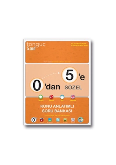 Tonguç 5. Sınıf 0 Dan 5 E Konu Anlatımlı Soru Bankası Set
