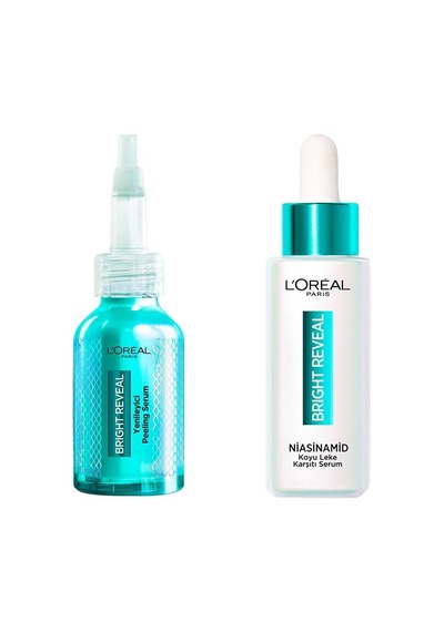 L'oréal Paris Bright Reveal Koyu Lekelere Karşı Hızlı Etkili Yenileyici Peeling Serum 25% Aha+bha+pha & Sivilce,gü