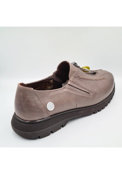 Mammamia D25ka-845 Vizon Renk Faber Hakiki Kadın Günlük Casual Ayakkabı VIZON