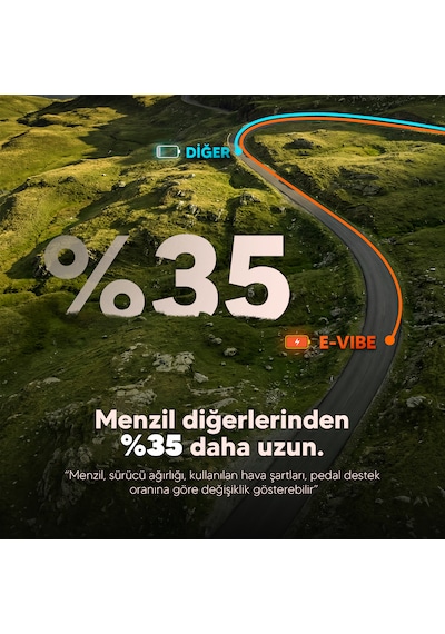 Stradacycles E-VIBE Hidrolik Disk Üç Tekerlekli Elektrikli Bisiklet