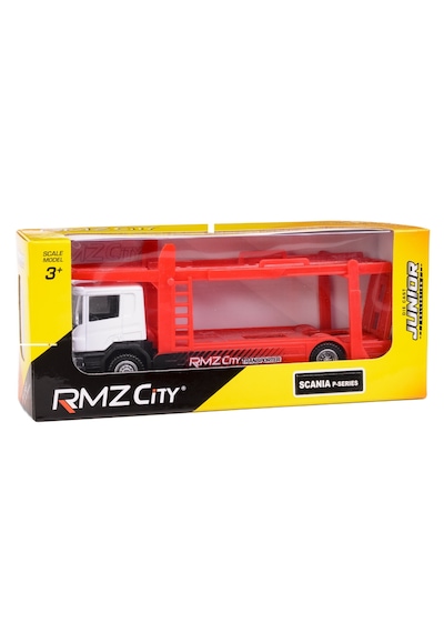 Rmz City Scania Transporter Dikkat Uzunluk 15cm Kırmızı