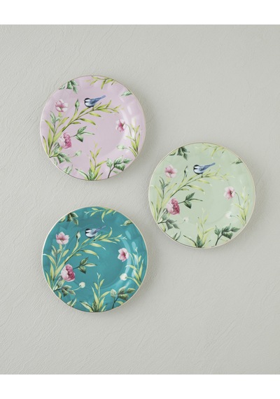 Vanilla New Bone China Pasta Tabağı 16 Cm Açık Yeşil