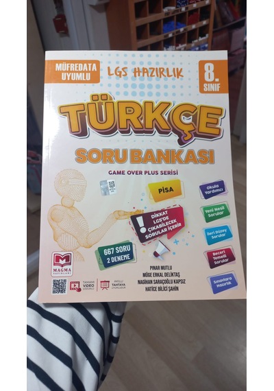 Game Over 8. Sınıf Türkçe Soru Bankası