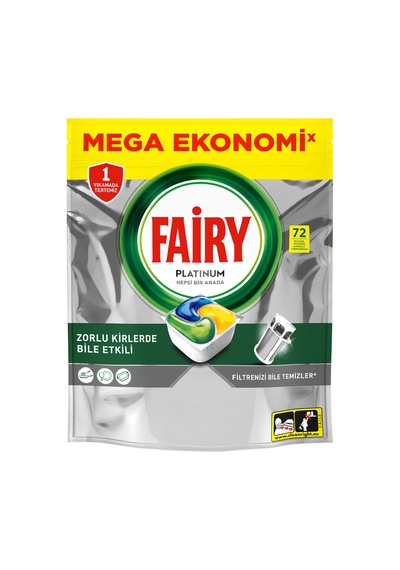 Fairy Platinum Limon Kokulu 72'li 1.073 G