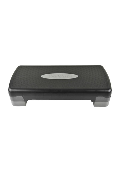 Step Tahtası - İki Kademeli Step & Fitness & Egzersiz Aleti-siyah-gri