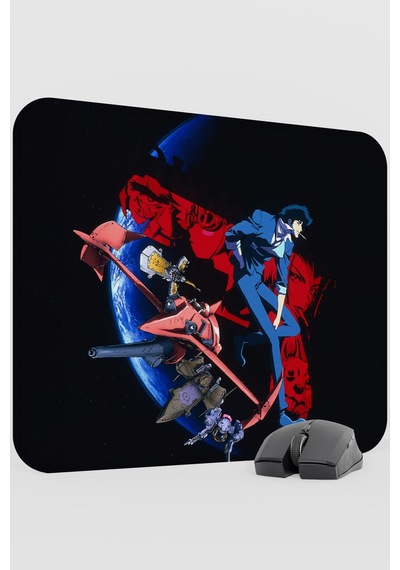 Cowboy Bebop Anime V1 - 48x40 Xl Gaming Kauçuk Kaymaz Taban Mouse Pad Fare Altlığı