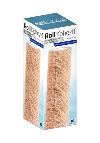 Kurtsan Marmara Norm - Roll Kohezif Elastik Bandaj 15Cm X 4.5M