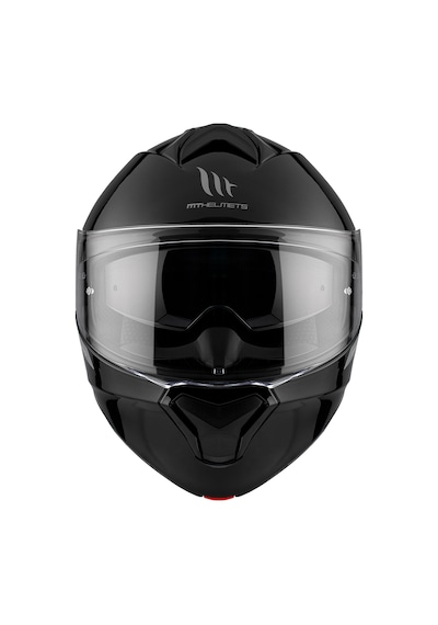 Mt Genesis Sv Solid A1 Parlak Siyah Çene Açılır Kask Parlak Siyah